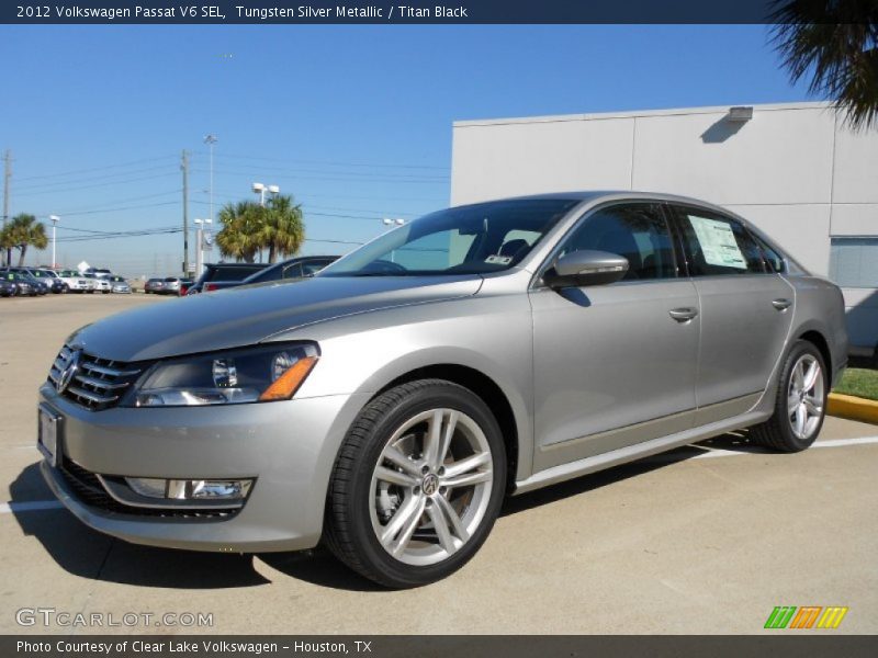 Tungsten Silver Metallic / Titan Black 2012 Volkswagen Passat V6 SEL
