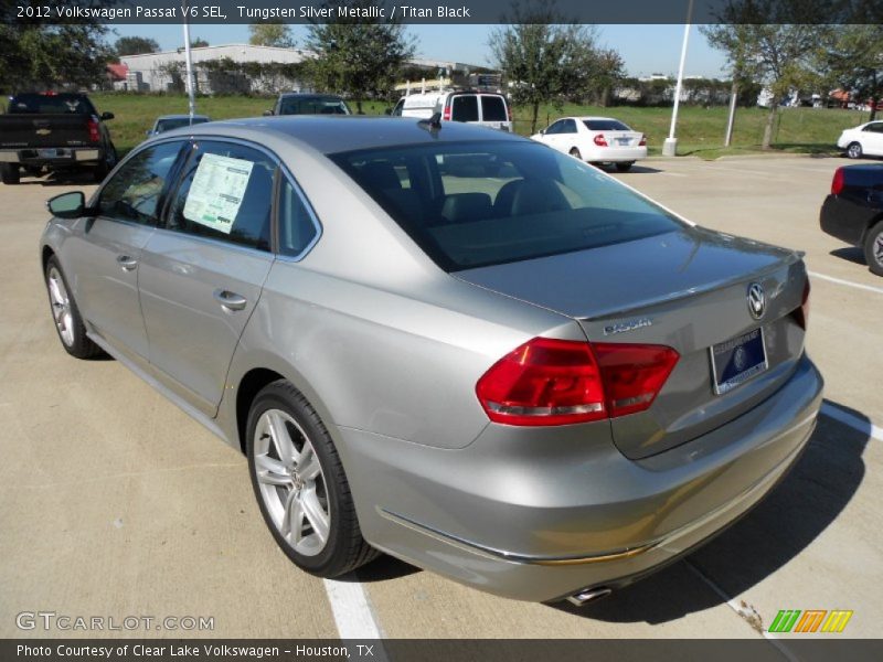 Tungsten Silver Metallic / Titan Black 2012 Volkswagen Passat V6 SEL