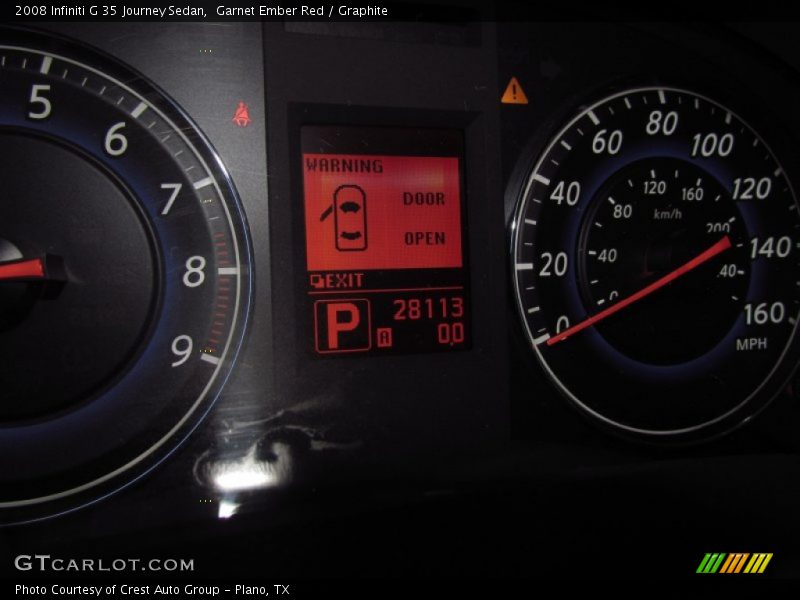 Garnet Ember Red / Graphite 2008 Infiniti G 35 Journey Sedan