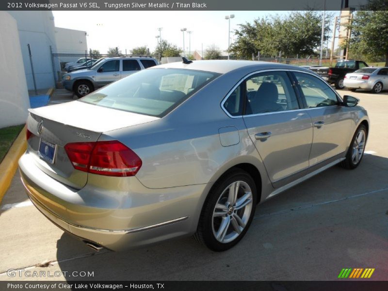 Tungsten Silver Metallic / Titan Black 2012 Volkswagen Passat V6 SEL