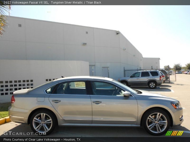 Tungsten Silver Metallic / Titan Black 2012 Volkswagen Passat V6 SEL