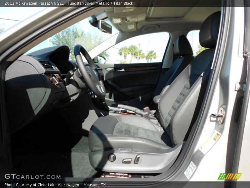 Tungsten Silver Metallic / Titan Black 2012 Volkswagen Passat V6 SEL