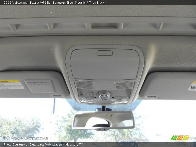 Tungsten Silver Metallic / Titan Black 2012 Volkswagen Passat V6 SEL