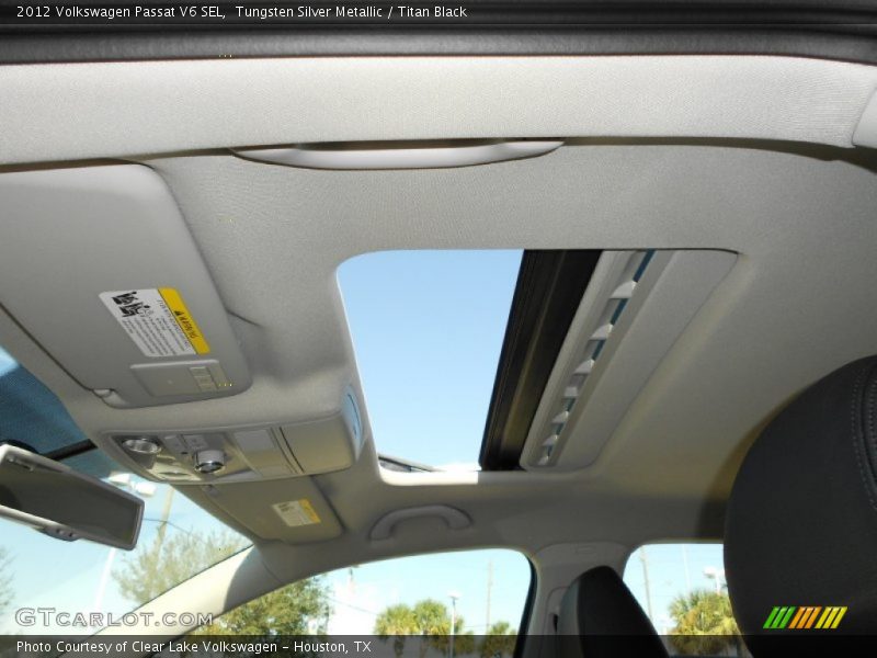 Tungsten Silver Metallic / Titan Black 2012 Volkswagen Passat V6 SEL
