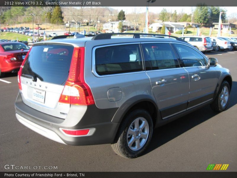 Electric Silver Metallic / Off Black 2012 Volvo XC70 3.2