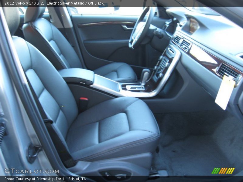 Electric Silver Metallic / Off Black 2012 Volvo XC70 3.2
