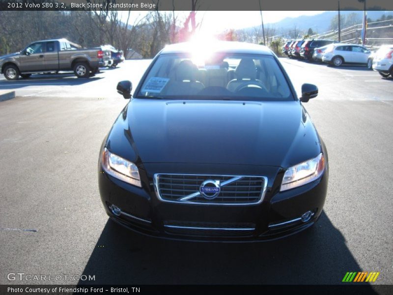 Black Stone / Sandstone Beige 2012 Volvo S80 3.2