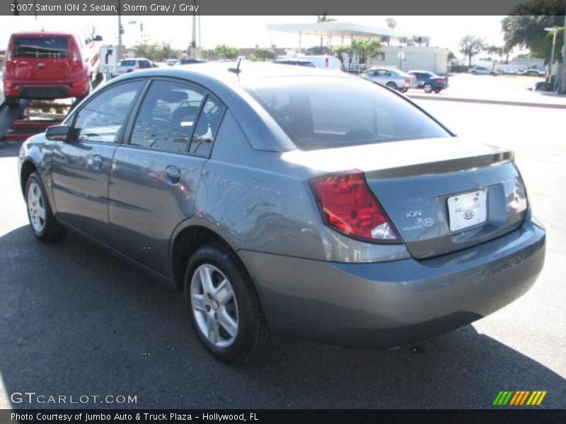 Storm Gray / Gray 2007 Saturn ION 2 Sedan