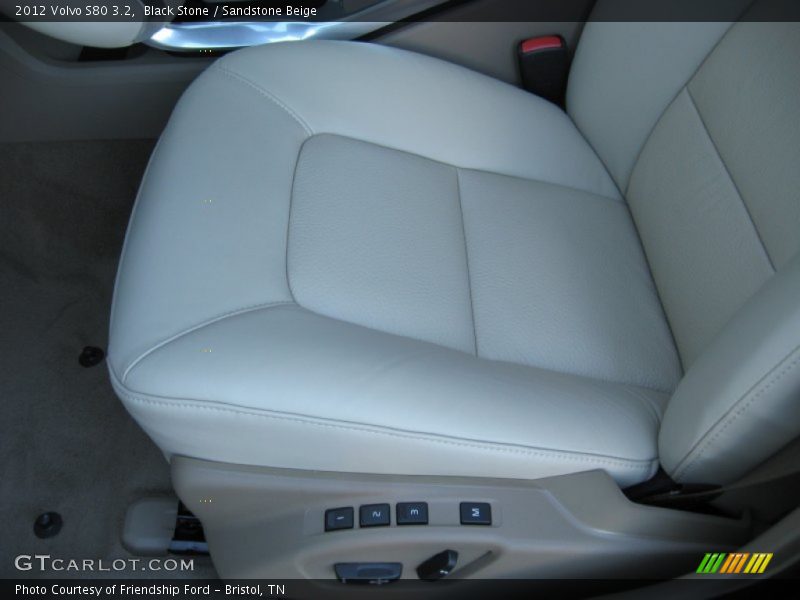Black Stone / Sandstone Beige 2012 Volvo S80 3.2
