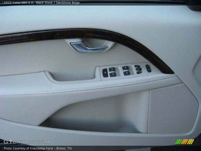 Black Stone / Sandstone Beige 2012 Volvo S80 3.2