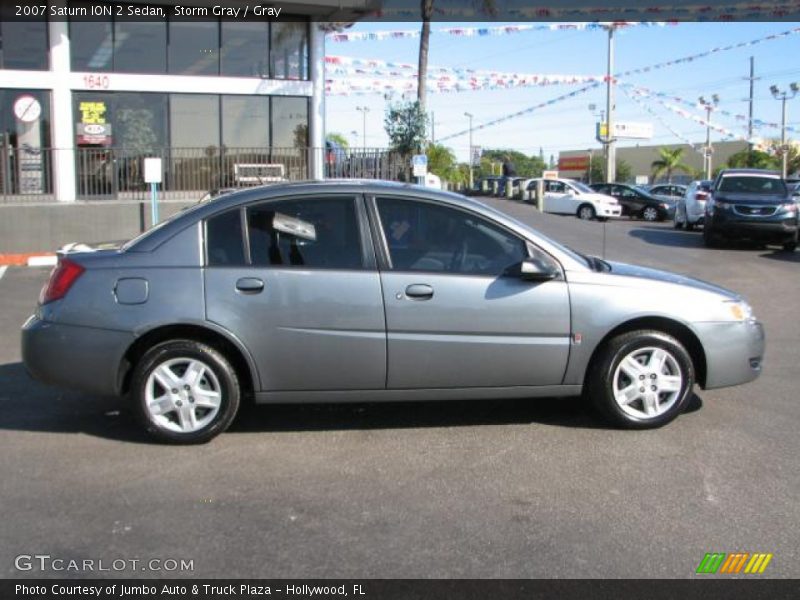 Storm Gray / Gray 2007 Saturn ION 2 Sedan