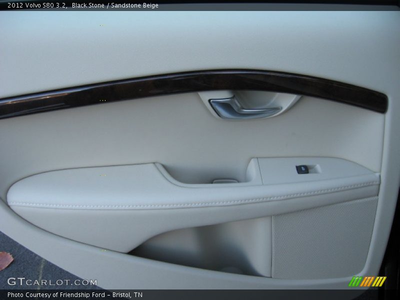 Black Stone / Sandstone Beige 2012 Volvo S80 3.2
