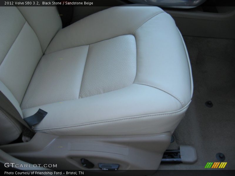 Black Stone / Sandstone Beige 2012 Volvo S80 3.2