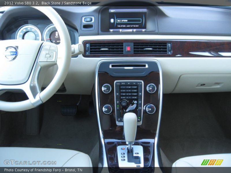Black Stone / Sandstone Beige 2012 Volvo S80 3.2