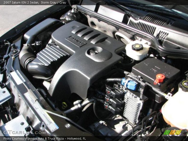 Storm Gray / Gray 2007 Saturn ION 2 Sedan