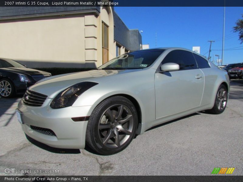 Front 3/4 View of 2007 G 35 Coupe