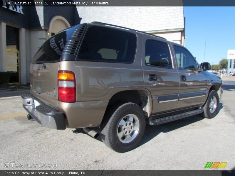 Sandalwood Metallic / Tan/Neutral 2003 Chevrolet Tahoe LS