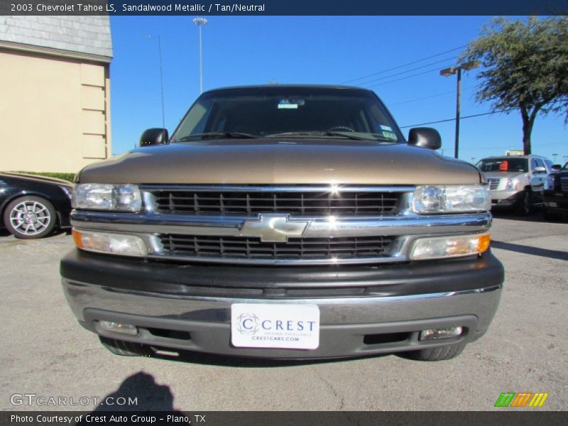 Sandalwood Metallic / Tan/Neutral 2003 Chevrolet Tahoe LS
