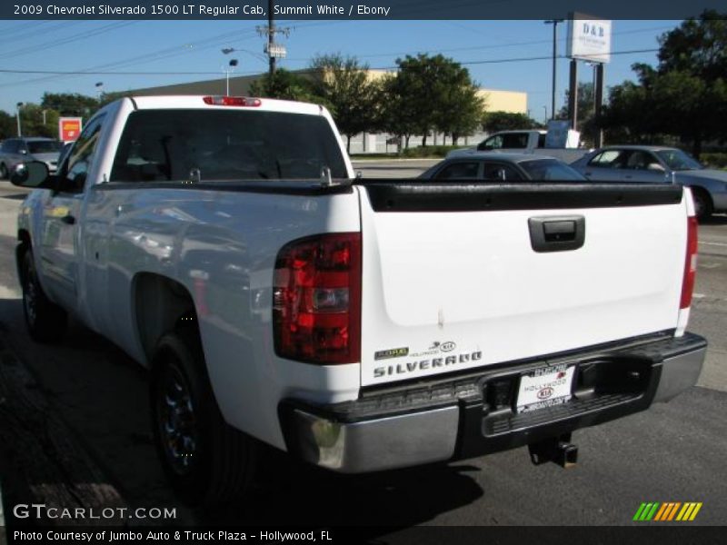 Summit White / Ebony 2009 Chevrolet Silverado 1500 LT Regular Cab