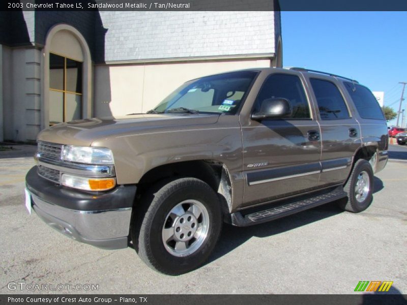 Front 3/4 View of 2003 Tahoe LS