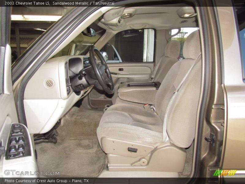 Sandalwood Metallic / Tan/Neutral 2003 Chevrolet Tahoe LS