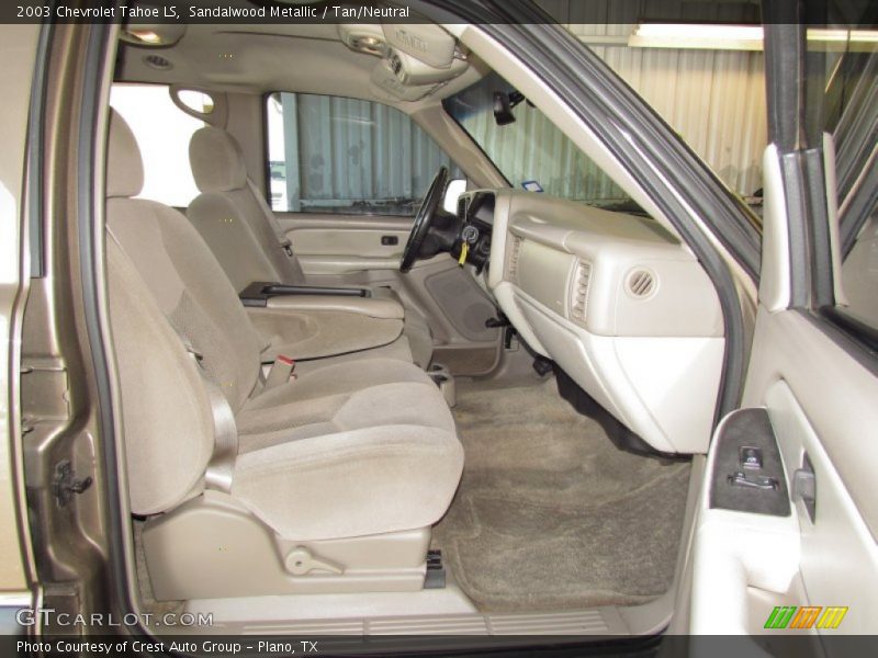 Sandalwood Metallic / Tan/Neutral 2003 Chevrolet Tahoe LS