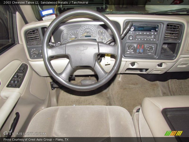 Sandalwood Metallic / Tan/Neutral 2003 Chevrolet Tahoe LS