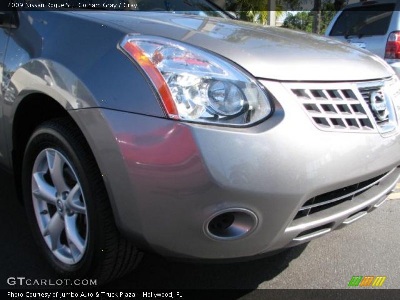 Gotham Gray / Gray 2009 Nissan Rogue SL