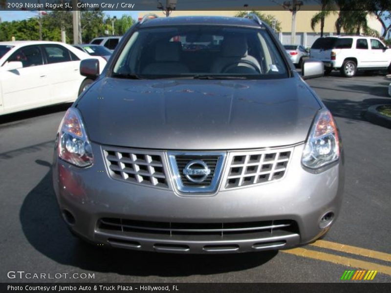 Gotham Gray / Gray 2009 Nissan Rogue SL