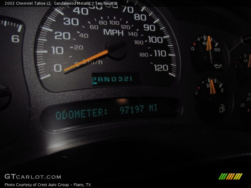 Sandalwood Metallic / Tan/Neutral 2003 Chevrolet Tahoe LS