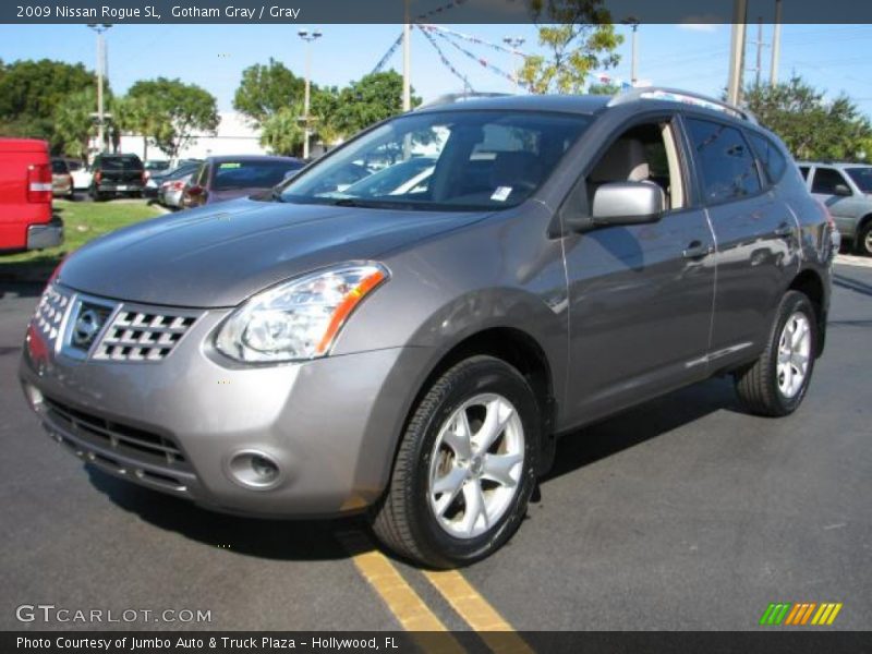 Gotham Gray / Gray 2009 Nissan Rogue SL