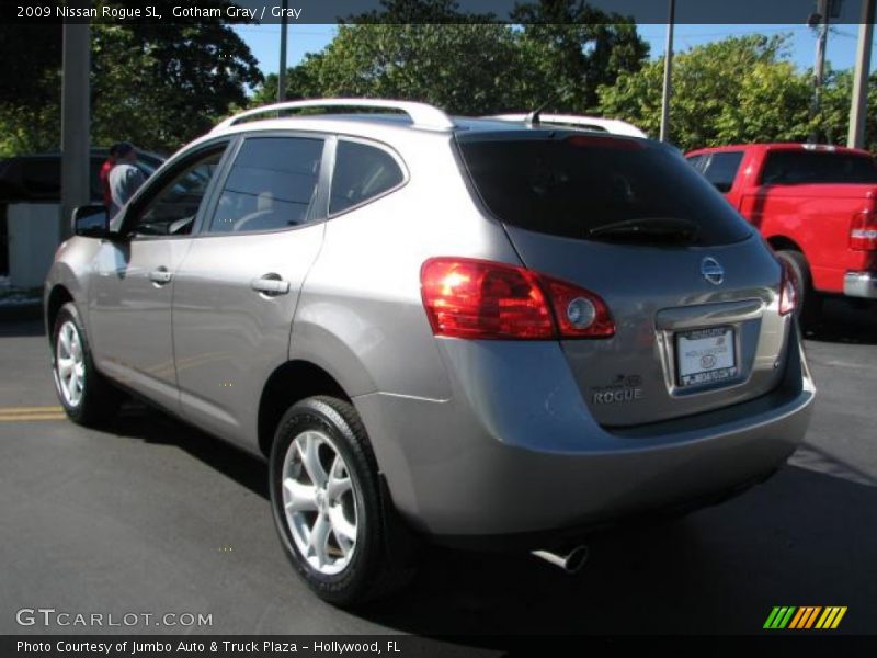 Gotham Gray / Gray 2009 Nissan Rogue SL