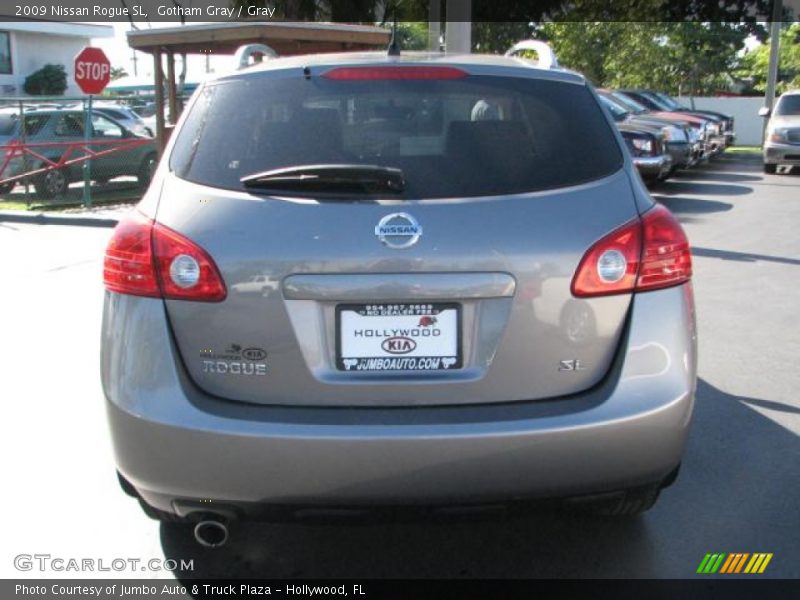 Gotham Gray / Gray 2009 Nissan Rogue SL