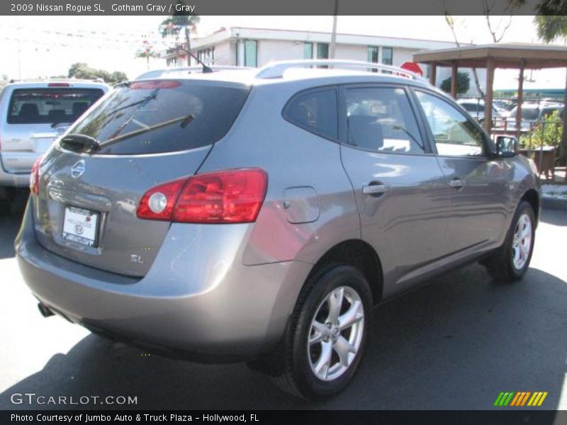 Gotham Gray / Gray 2009 Nissan Rogue SL