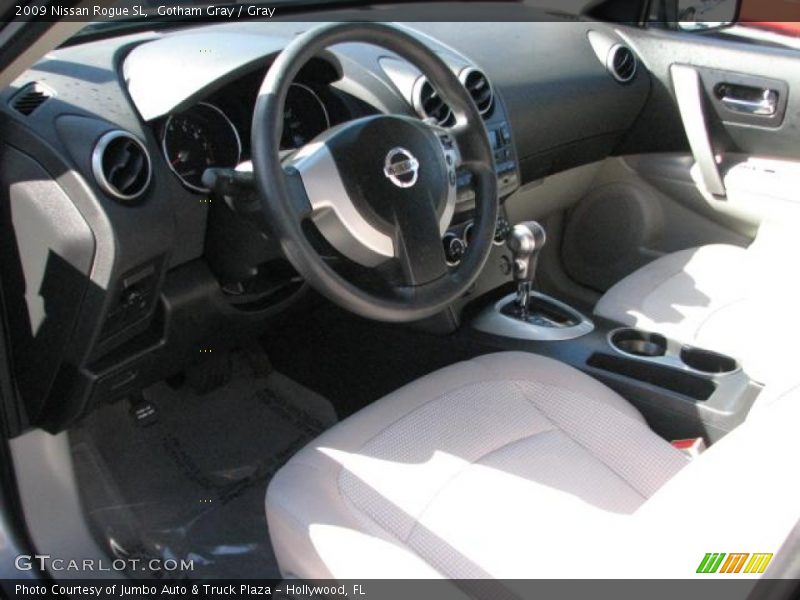 Gotham Gray / Gray 2009 Nissan Rogue SL