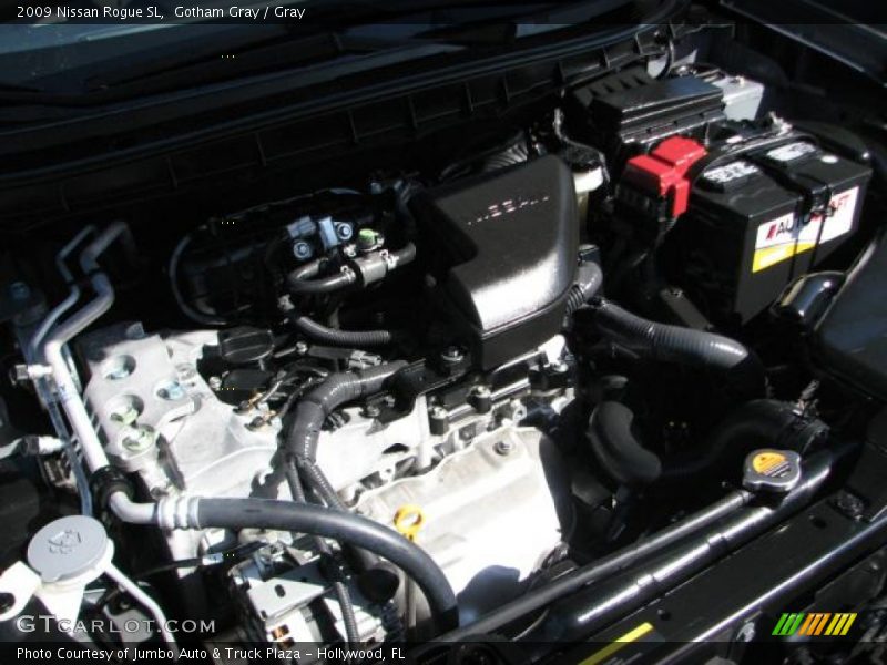 Gotham Gray / Gray 2009 Nissan Rogue SL