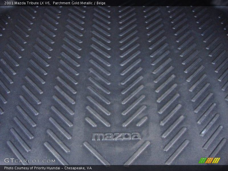 Parchment Gold Metallic / Beige 2001 Mazda Tribute LX V6