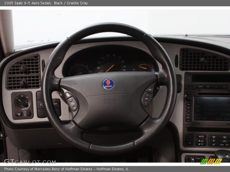 Black / Granite Gray 2005 Saab 9-5 Aero Sedan