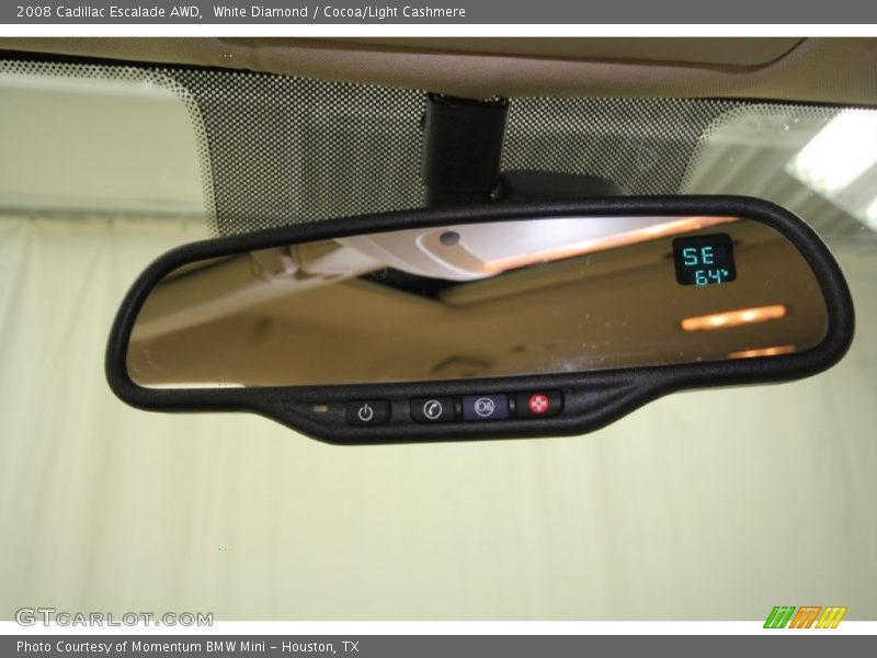 White Diamond / Cocoa/Light Cashmere 2008 Cadillac Escalade AWD