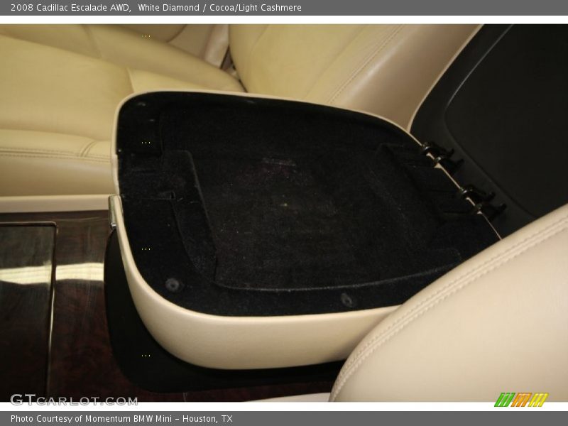 White Diamond / Cocoa/Light Cashmere 2008 Cadillac Escalade AWD