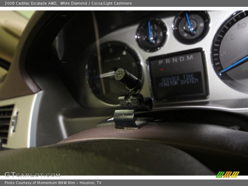 White Diamond / Cocoa/Light Cashmere 2008 Cadillac Escalade AWD
