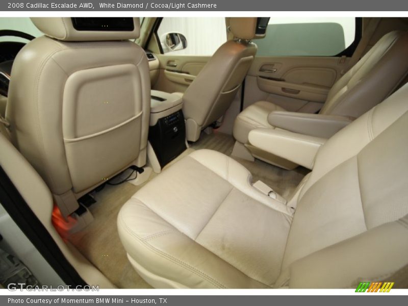 White Diamond / Cocoa/Light Cashmere 2008 Cadillac Escalade AWD