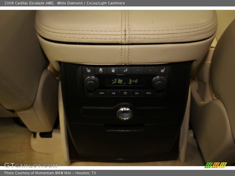 White Diamond / Cocoa/Light Cashmere 2008 Cadillac Escalade AWD