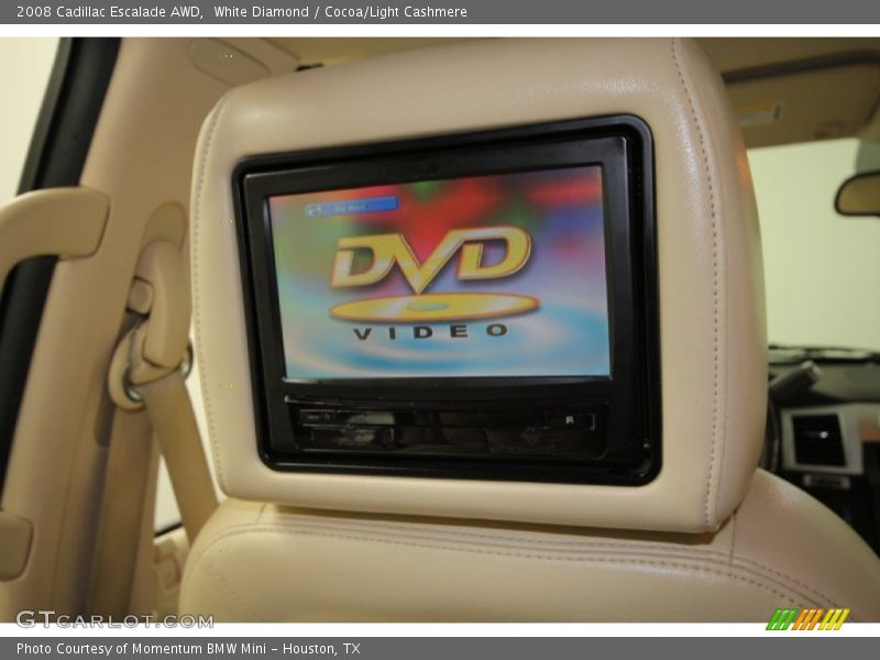White Diamond / Cocoa/Light Cashmere 2008 Cadillac Escalade AWD