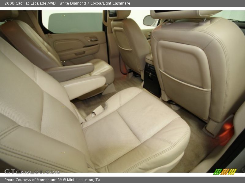 White Diamond / Cocoa/Light Cashmere 2008 Cadillac Escalade AWD