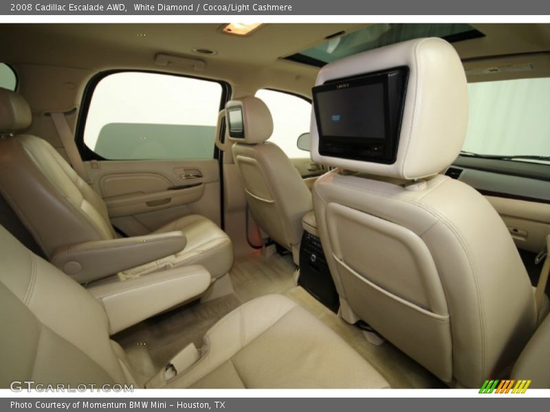 White Diamond / Cocoa/Light Cashmere 2008 Cadillac Escalade AWD