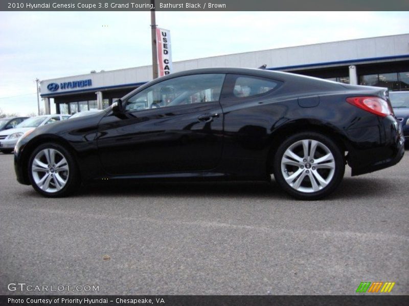 Bathurst Black / Brown 2010 Hyundai Genesis Coupe 3.8 Grand Touring