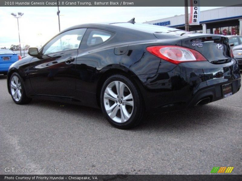 Bathurst Black / Brown 2010 Hyundai Genesis Coupe 3.8 Grand Touring