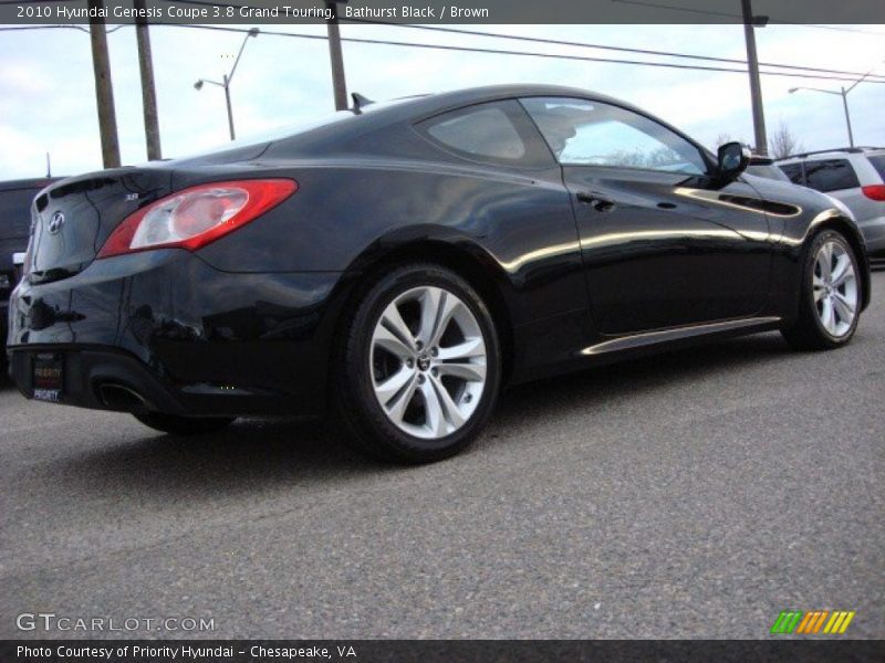 Bathurst Black / Brown 2010 Hyundai Genesis Coupe 3.8 Grand Touring