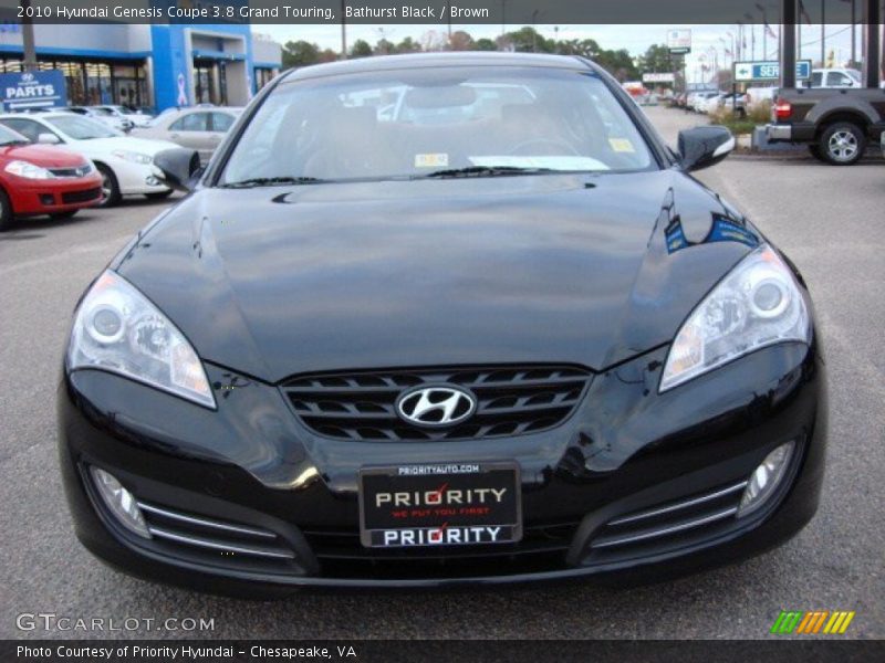 Bathurst Black / Brown 2010 Hyundai Genesis Coupe 3.8 Grand Touring